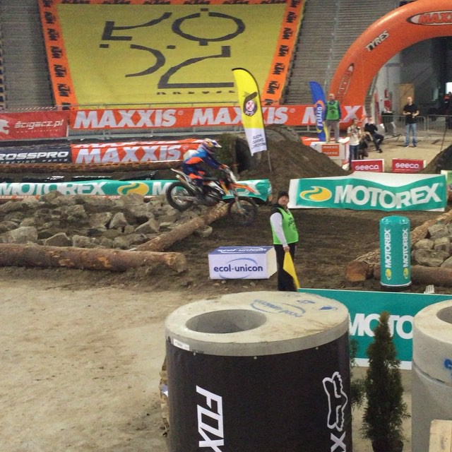 Taylor Robert going big on the logs during Track Practice! #SEWC2016