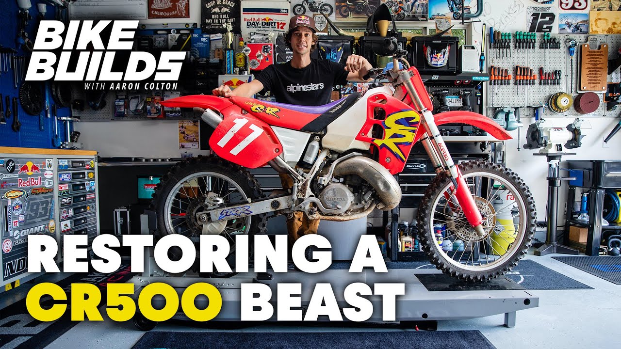 1994 HONDA CR500 Rebuild with Aaron Colton